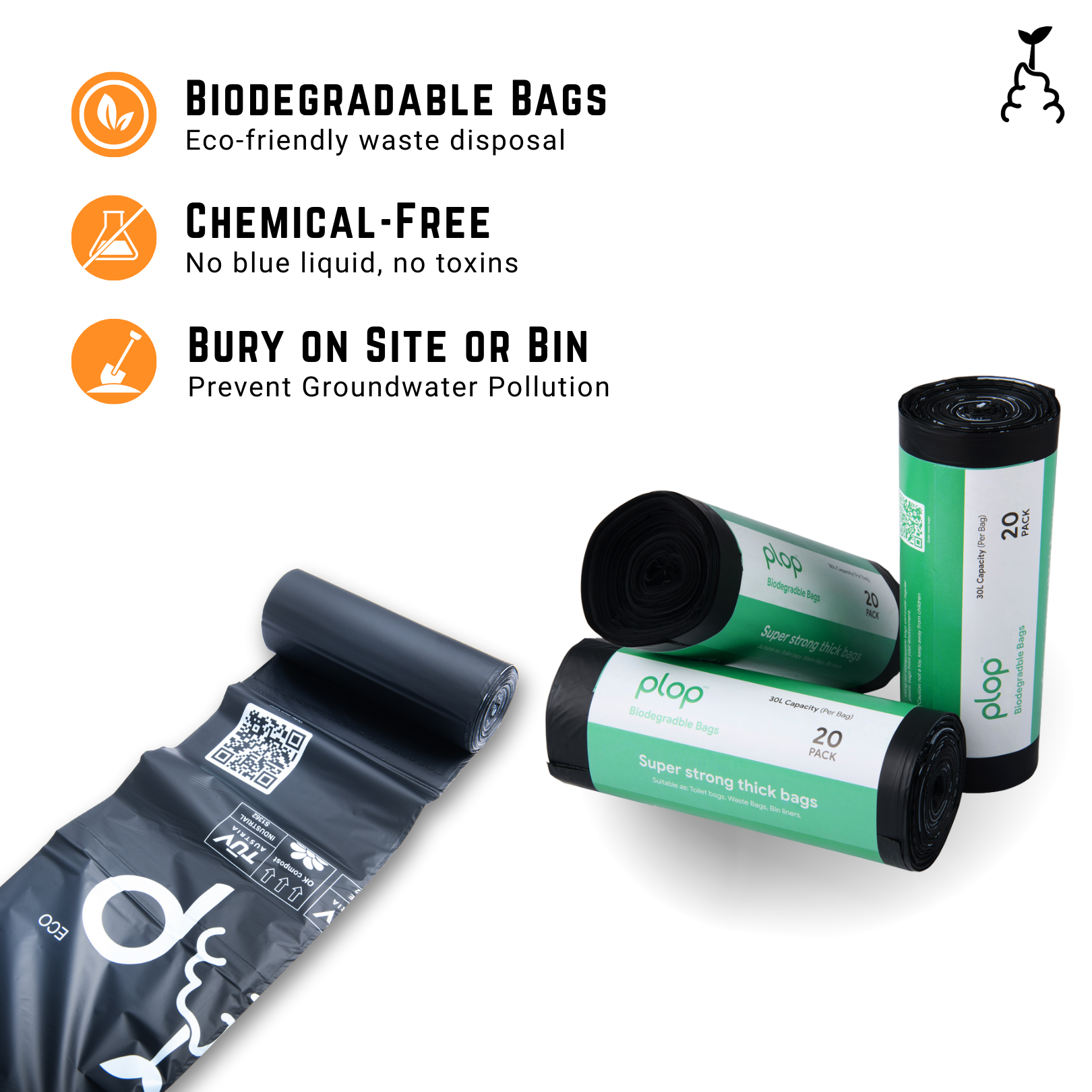 Plop Toilet Bags