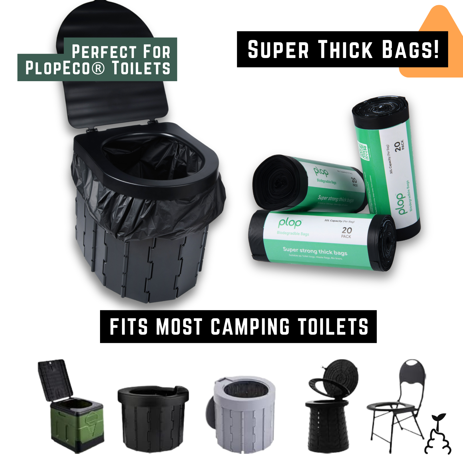 Plop Toilet Bags