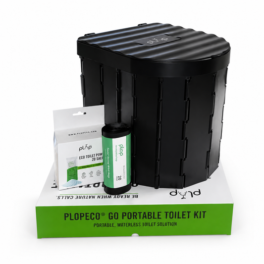 PlopEco® Go Portable Camping Toilet Kit