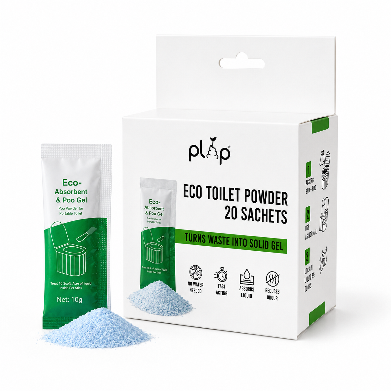 Eco Toilet Powder